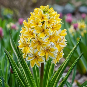 Гиацинт Кримсон Тайфун купить по цене от 2099р. в интернет-магазине «Посадика» с доставкой почтой в в Колае и по всей России – [изображение №1].